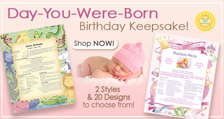 baby name keepsakes